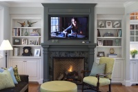 Project in Tiburon - traditional - family room -