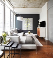 Project in Progress - contemporary - living room - toronto