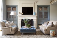 Cherry Hills Remodel - traditional - living room - denver