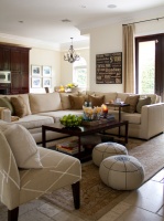 California casual family room - traditional - family room - los angeles