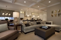Seeley Family Room - traditional - family room - chicago