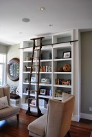 Home Library - contemporary - living room - ottawa