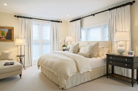 Amagansett Beach Retreat - contemporary - bedroom - new york