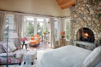 Michigan Lake House - traditional - bedroom -