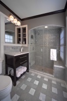 Master Bath 10026 - contemporary - bathroom - columbus