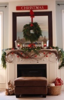 Our Living Room Mantel - Christmas 2010... - contemporary - living room - seattle