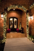 Traditional Front Porch Christmas - traditional - porch - austin
