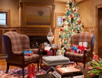 Holiday - traditional - living room - little rock