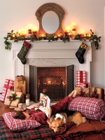 Cozy, Fireside Spot for Kids