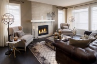 The Sierra Showhome (Calgary, Alberta) - contemporary - living room - calgary