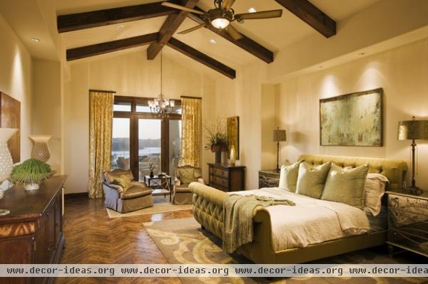 Rough Hollow Master Suite - mediterranean - bedroom - austin