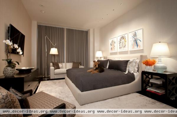 Delaware Place - contemporary - bedroom - chicago