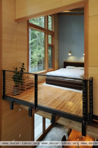 House in the Woods - contemporary - bedroom - seattle