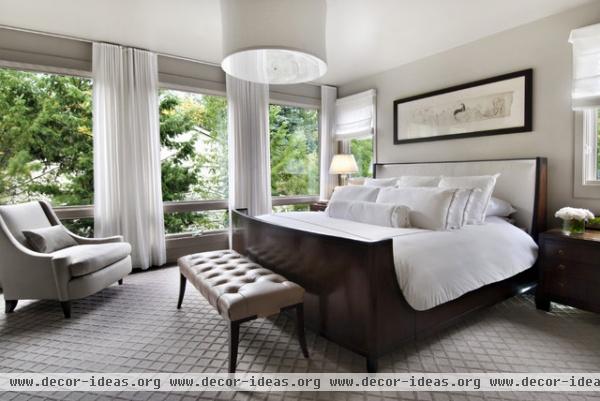 Baldwin Street Master Bedroom - contemporary - bedroom - detroit