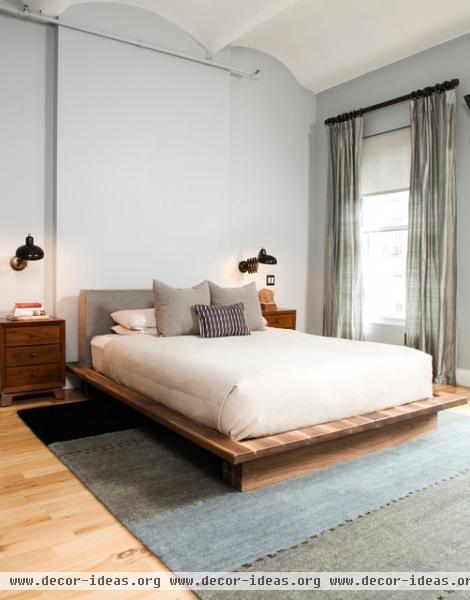 Flatiron Loft Renovation - eclectic - bedroom - new york