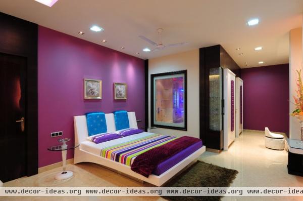 residential - contemporary - bedroom - other metro