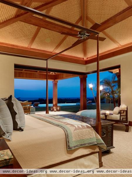 Kanae Lot 1 - tropical - bedroom - hawaii