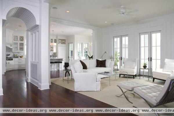 Wall Residence Family Room - traditional - family room - charleston