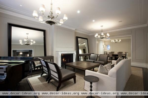 Living Room - contemporary - living room - chicago