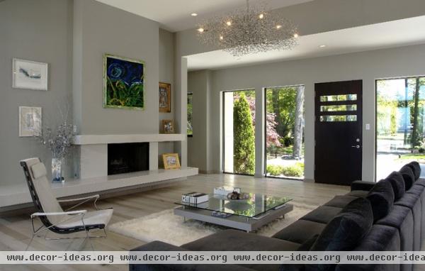 Living Room - contemporary - living room - grand rapids