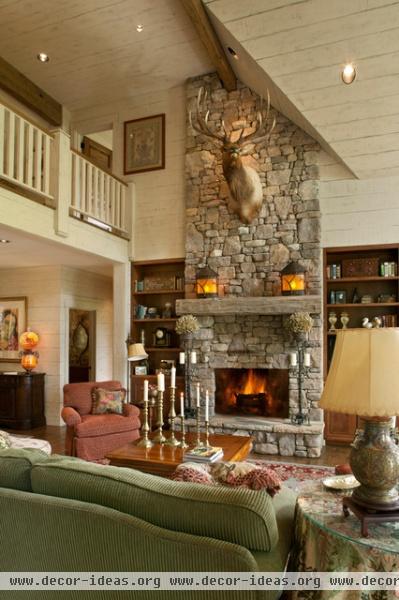 Lake Toxaway - traditional - family room - other metro