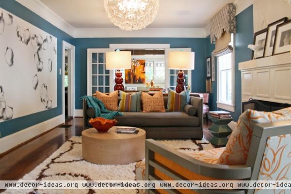 lucy and company - eclectic - living room - charlotte