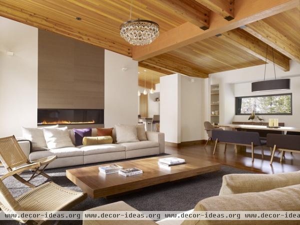 Sugar Bowl Residence - modern - living room - other metro