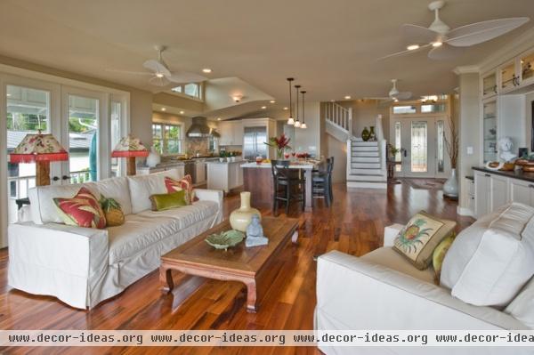 2013 Sustainability at Wa'ahila - tropical - family room - hawaii