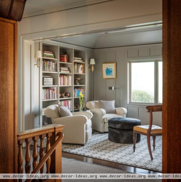 Modern Meets Traditional - Pacific Heigts - traditional - family room - san francisco