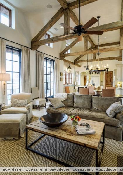 Award winning Lake Travis residence - contemporary - living room - austin