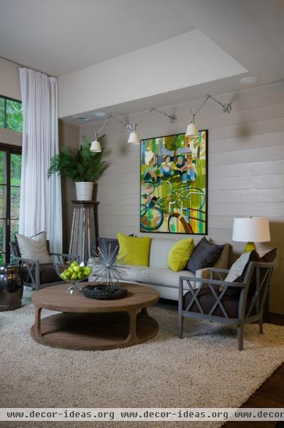 HGTV - modern - living room - atlanta