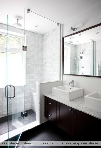 Classic Contemporary Washroom - contemporary - bathroom - toronto