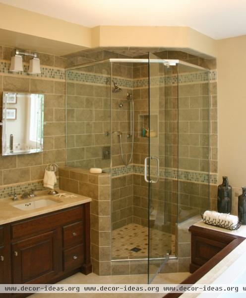 Casual Elegance in the Suburbs - traditional - bathroom - boston