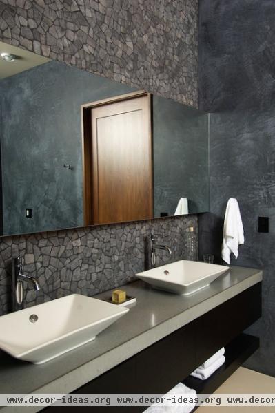 Powder Room - contemporary - bathroom - other metro