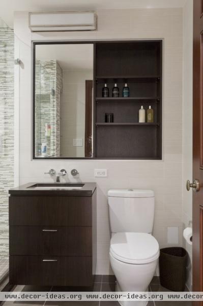 Central Park West Renovation - contemporary - bathroom - new york