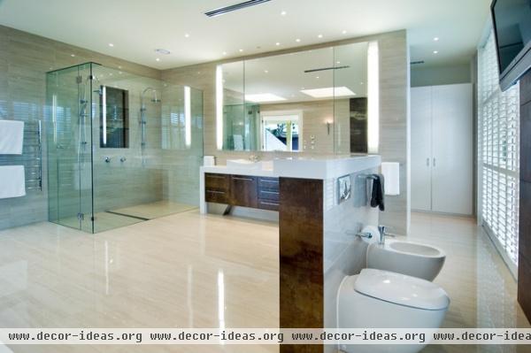 Lansel Rd, Toorak - modern - bathroom - melbourne