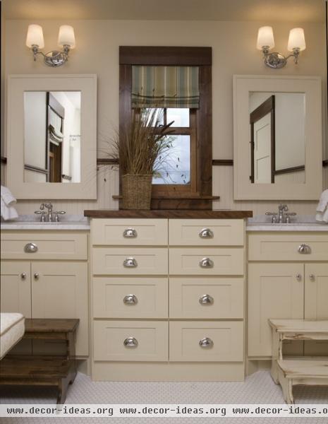 Crosslake - traditional - bathroom - minneapolis