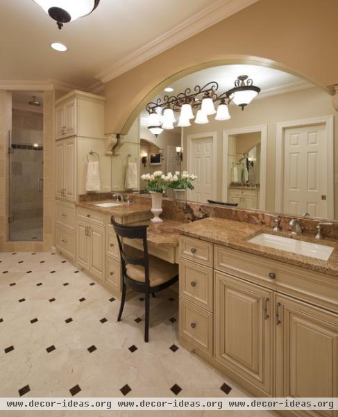 Old World Elegance - traditional - bathroom - dc metro