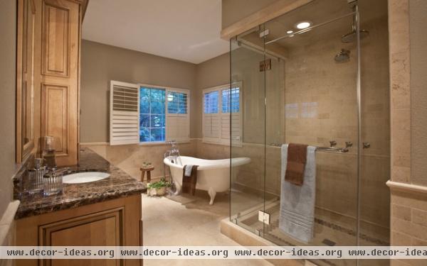 Chelsea Pond Master Bathroom - traditional - bathroom - other metro