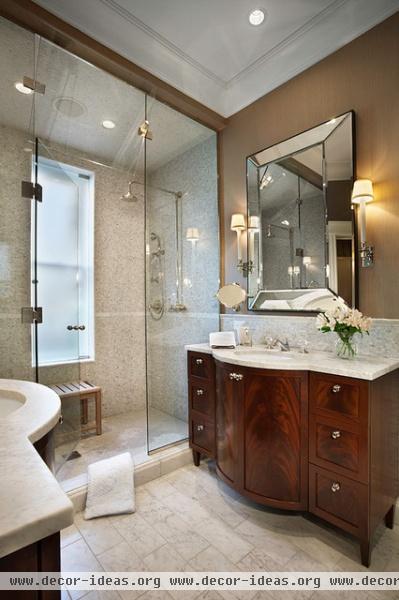 Lakeview Residence Bathroom - traditional - bathroom - chicago