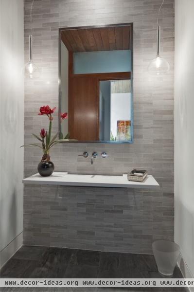 1401 Fountain Grass - modern - bathroom - dallas