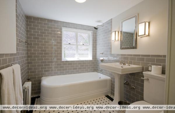 Italianate Townhouse - traditional - bathroom - other metro