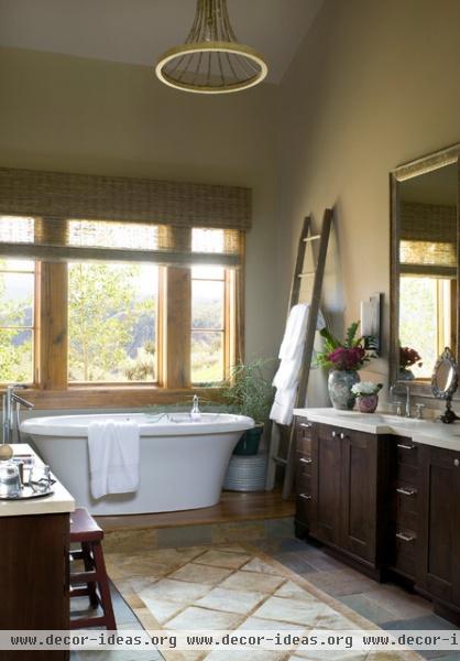 Mountain Retreat - eclectic - bathroom - denver