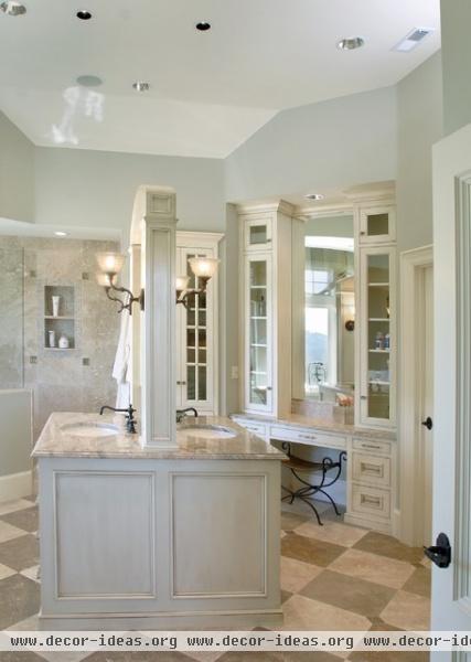 Montauk Master Bathroom - traditional - bathroom - portland