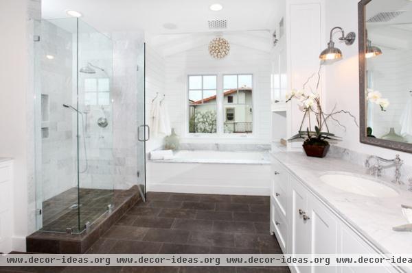 Lido Isle - traditional - bathroom - orange county