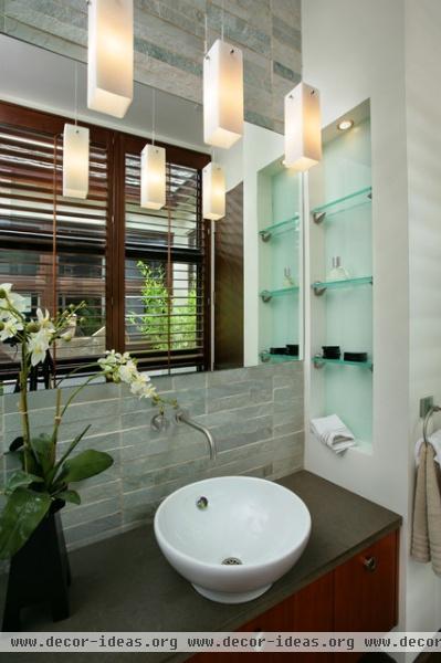 Captiva House - modern - bathroom - other metro