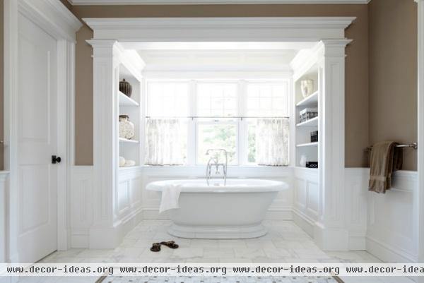 New Canaan Shingle Style - traditional - bathroom - new york