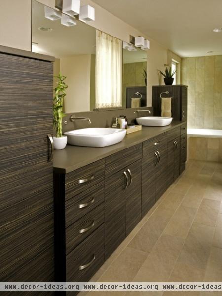 Shoreline Modern Master Bath - modern - bathroom - seattle