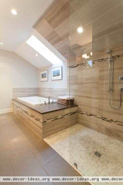 Craftsman with a Dash of Contemporary - contemporary - bathroom - vancouver