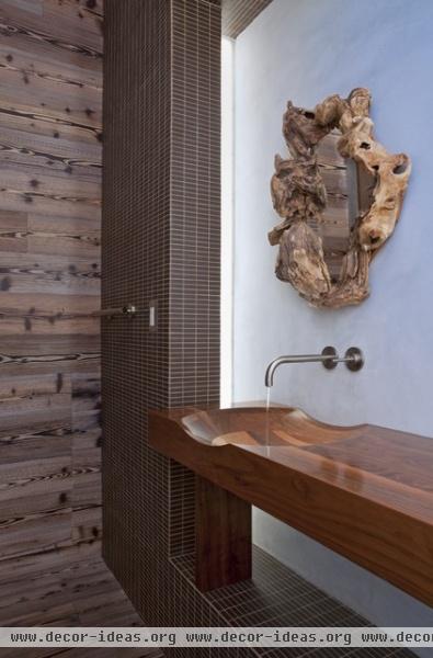 DuChateau Floors - Terra Collection in Zimbabwe / Horwitz Residence by Minarc - modern - bathroom - san diego